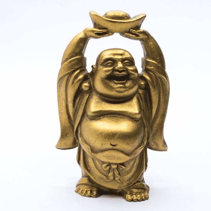Smějící se Buddha hojnosti - soška Feng shui A3