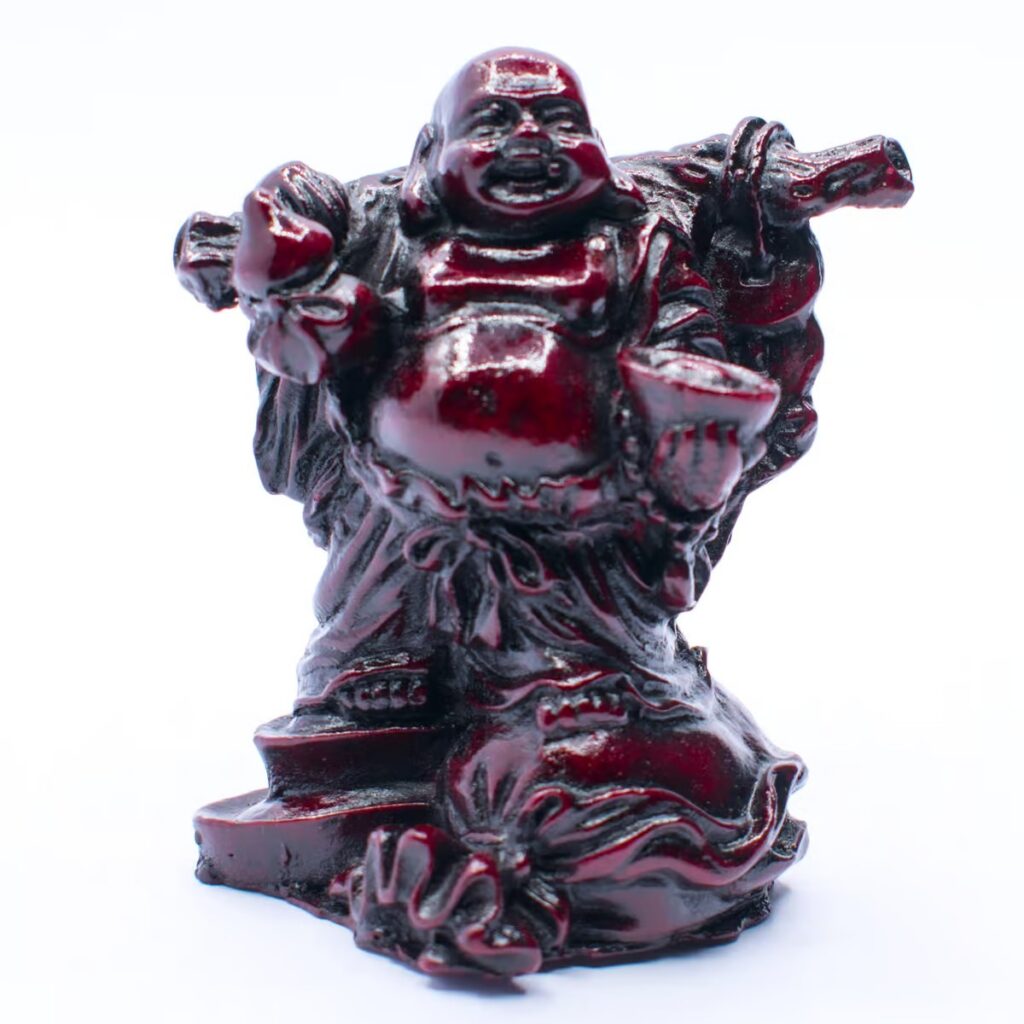 Buddha bohatství s větví - soška Feng shui B1