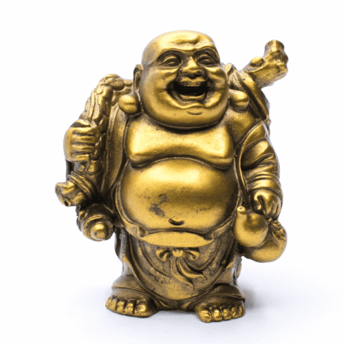 Smějící se Buddha hojnosti - soška Feng shui A1