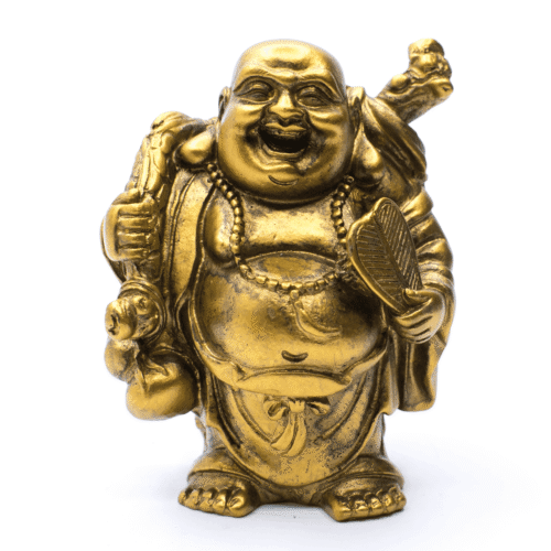 Smějící se Buddha hojnosti - soška Feng shui A2