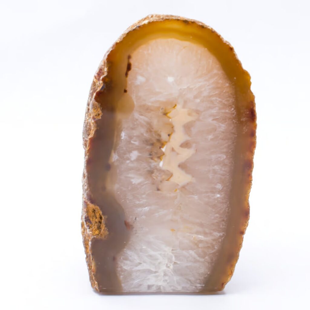 Achát - řez - svícen CHS68