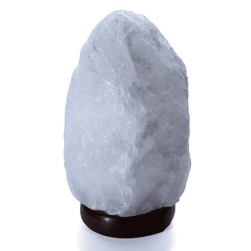 Křišťál - surový kámen - lampa