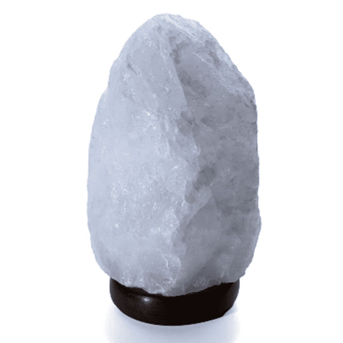 Křišťál - surový kámen - lampa