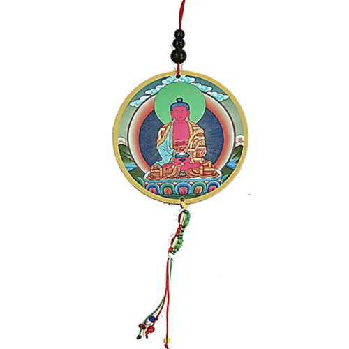 Buddha Amithaba - ochranný přívěsek do auta