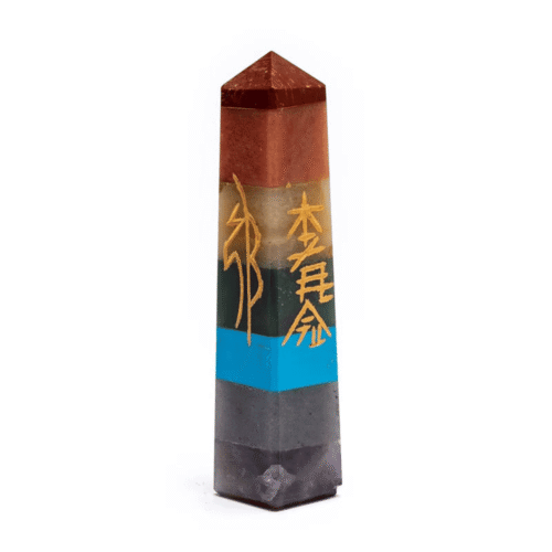 Mix minerálů - Reiki - Čakrový obelisk