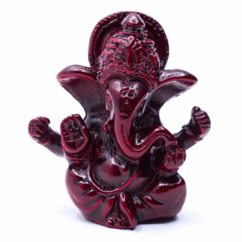 Ganéša - soška z kamenné drti - feng shui - malý GAN4