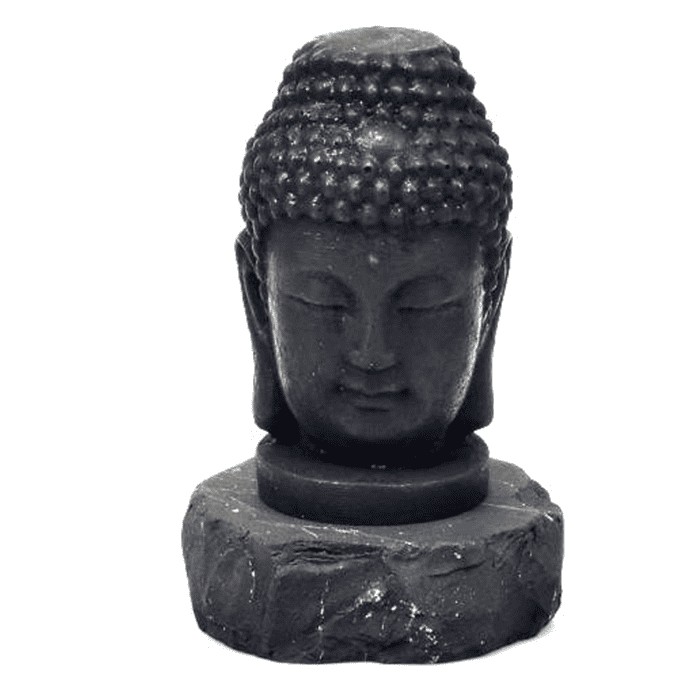Šungit - Buddhova hlava - soška Feng shui