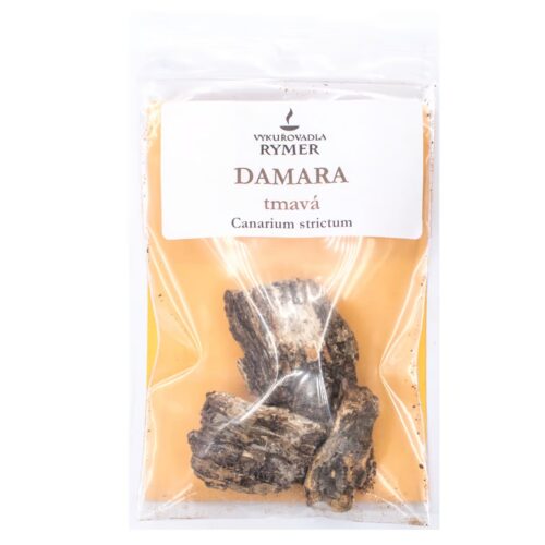Damara tmavá – vykuřovadlo