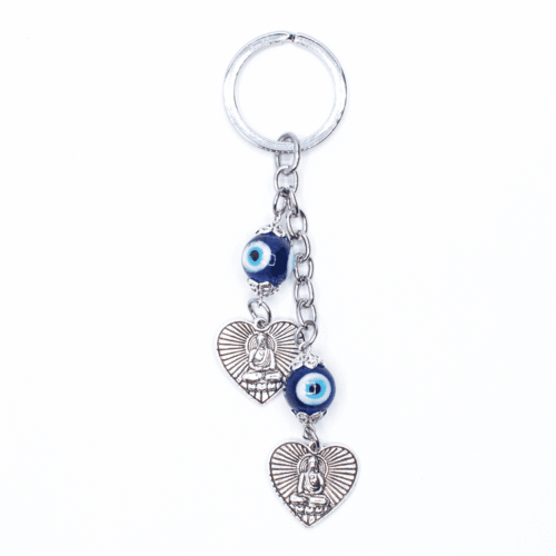 Alláhovo oko (Evil Eye) - Buddha - přívěsek na klíče