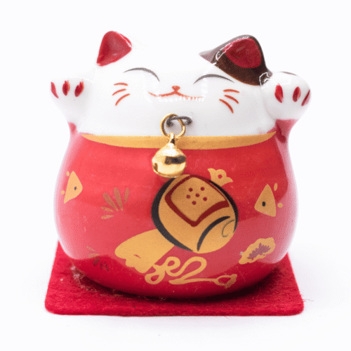 Maneki neko - mávající kočička - Akari - feng shui