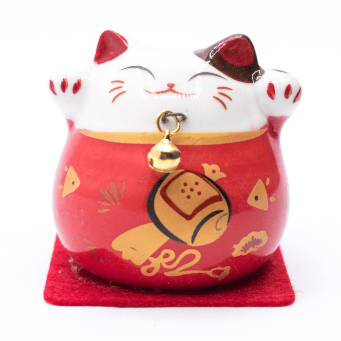 Maneki neko - mávající kočička - Akari - feng shui