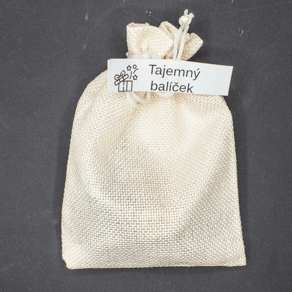 Tajemný balíček - surové kameny