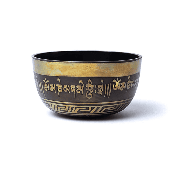 Tibetská zpívající mísa Óm Mani Padme Hum - velká A