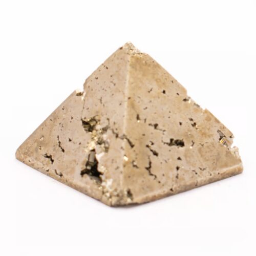 Pyrit – pyramida – tromlovaný kámen PP3