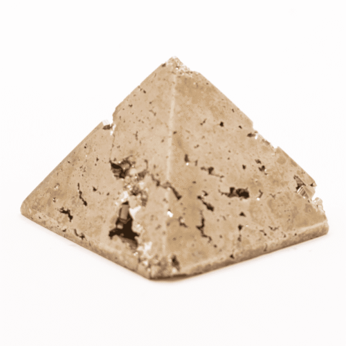 Pyrit - pyramida - tromlovaný kámen PP3