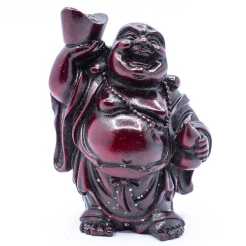 Buddha bohatství s ingotem - soška Feng shui - VADA VAD201