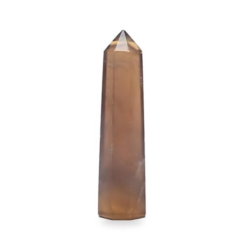 Fluorit žlutý - obelisk - tromlovaný kámen