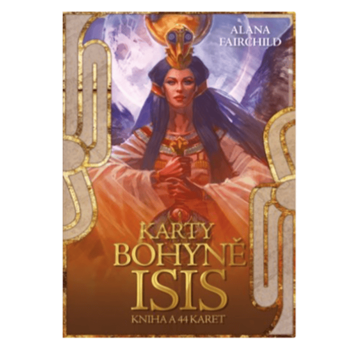 Karty bohyně Isis - karty a kniha