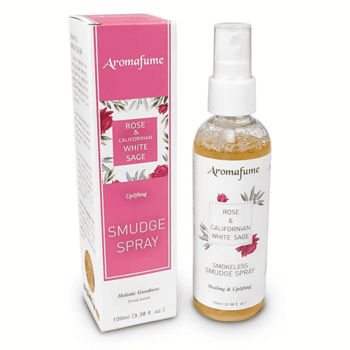 Růže a kalifornská bílá šalvěj - vonný sprej Aromafume