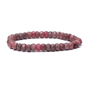 Thulit - náramek fazetovaný kulička