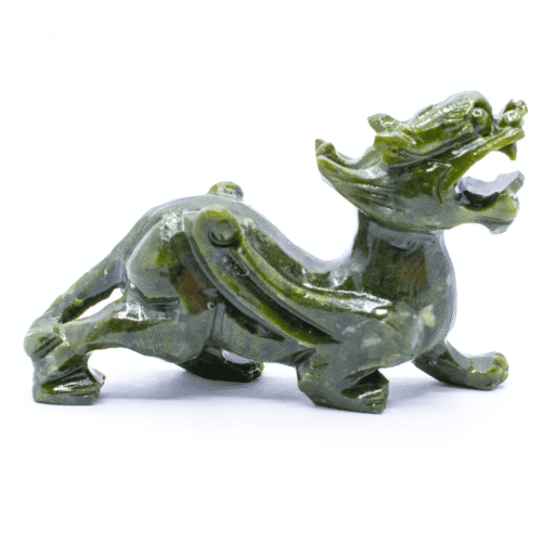 Drak - nefritová soška - Feng shui