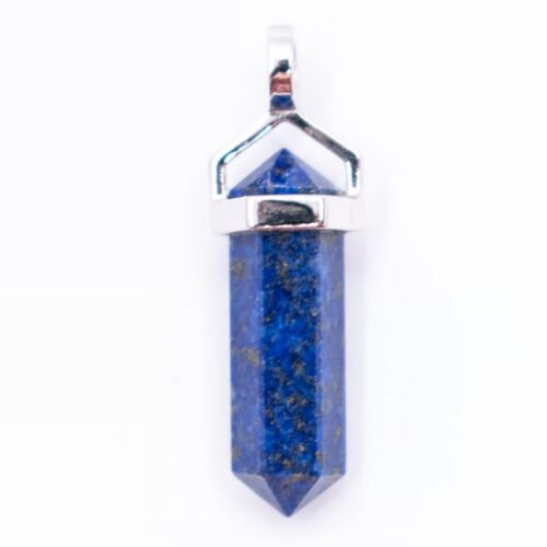 Lapis Lazuli - hrot - stříbrný přívěsek