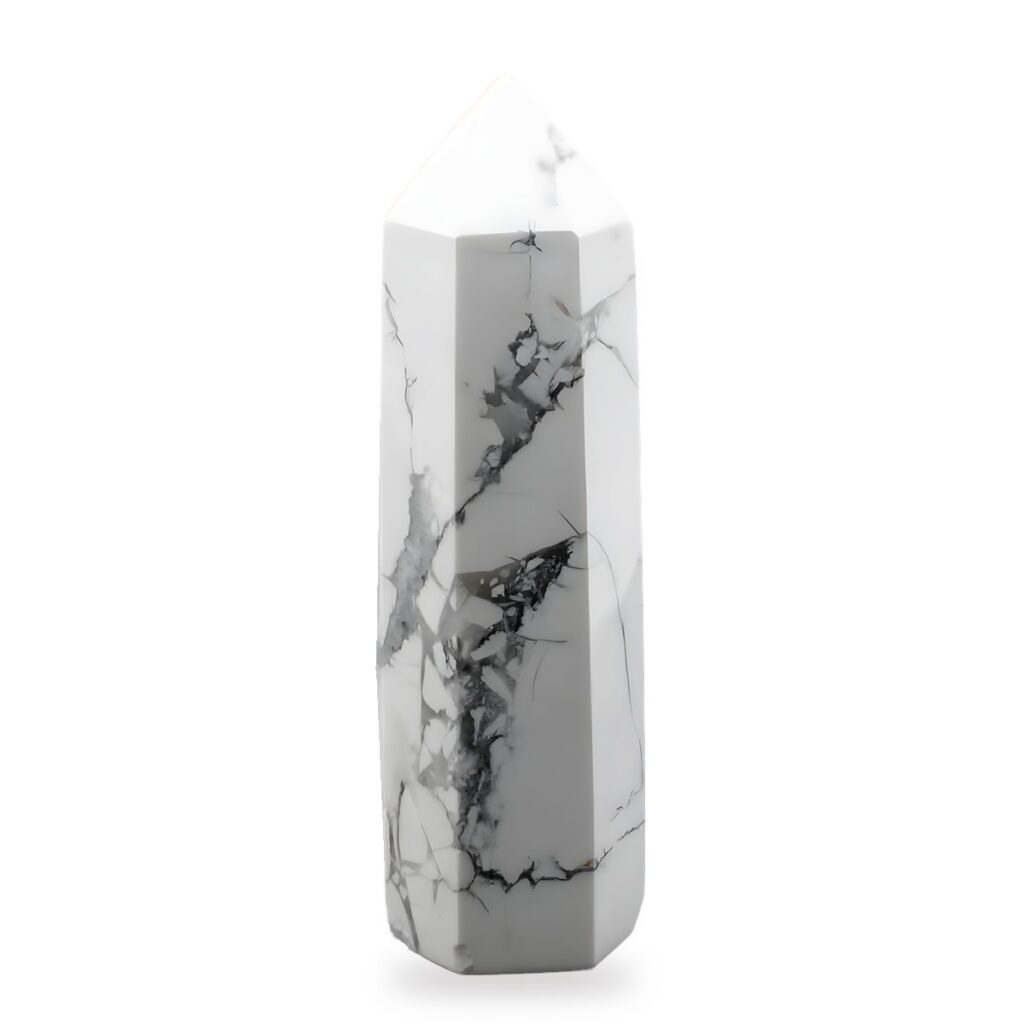Magnezit - obelisk - tromlovaný kámen MB6