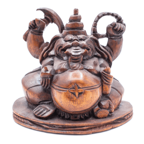 Ganéša - dřevěná soška - feng shui GAN1