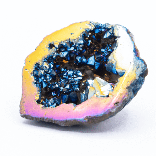 Aqua aura - geoda - duhová