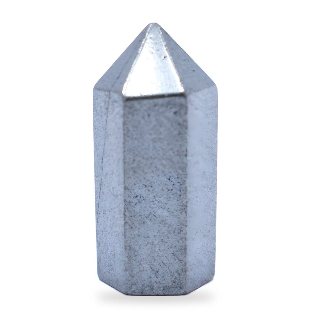 Hematit - obelisk - tromlovaný kámen