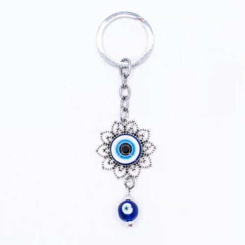 Alláhovo oko (Evil Eye) - květ - přívěsek na klíče