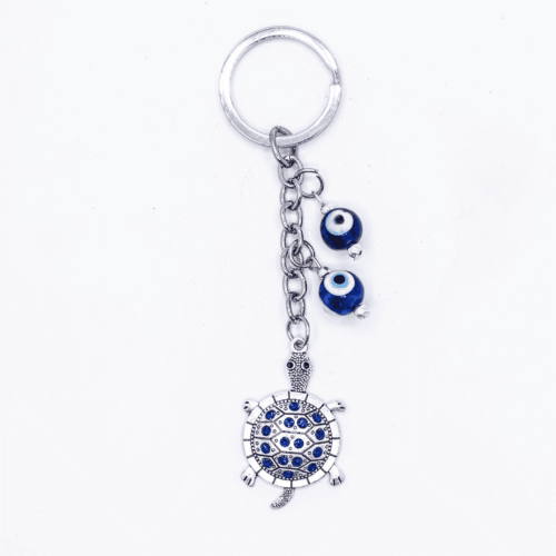 Alláhovo oko (Evil Eye) - Želva - přívěsek na klíče Z1