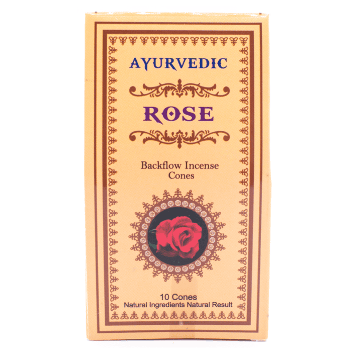 Růže – indické vonné františky "Tekoucí dým" Masala Incense