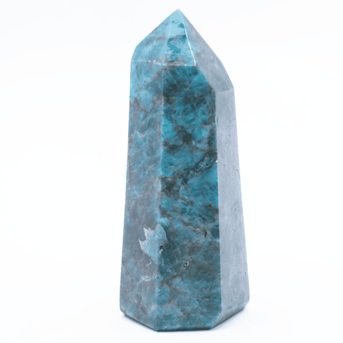 Apatit - obelisk - tromlovaný kámen APO23