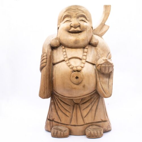 Buddha - dřevěná socha Feng shui BUD21