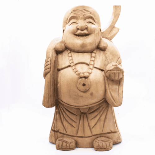 Buddha - dřevěná socha Feng shui BUD21