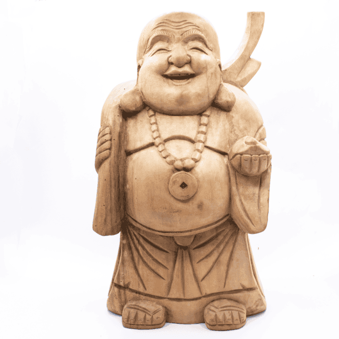Buddha - dřevěná socha Feng shui BUD21