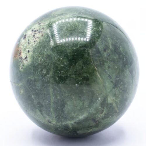 Chryzopras - koule - tromlovaný kámen CHS75