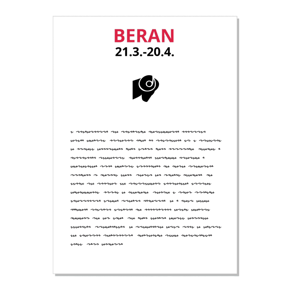 Beran - kartička
