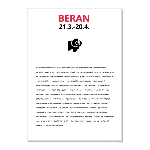Beran - kartička