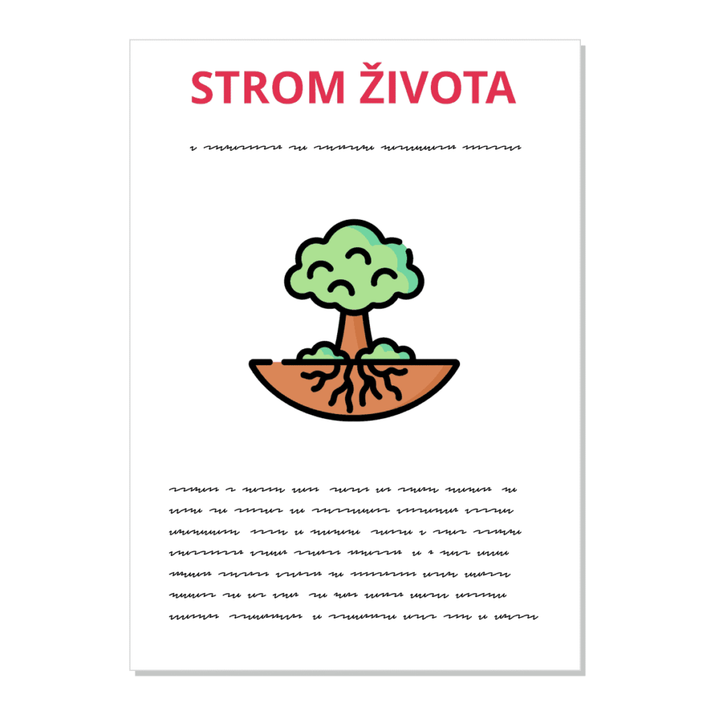 Strom života - kartička