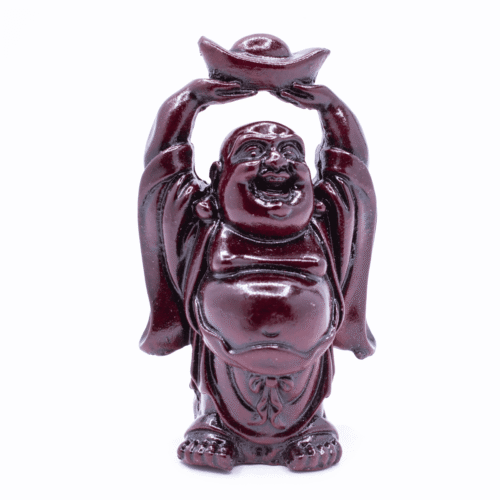 Buddha bohatství s ingotem - soška Feng shui B7