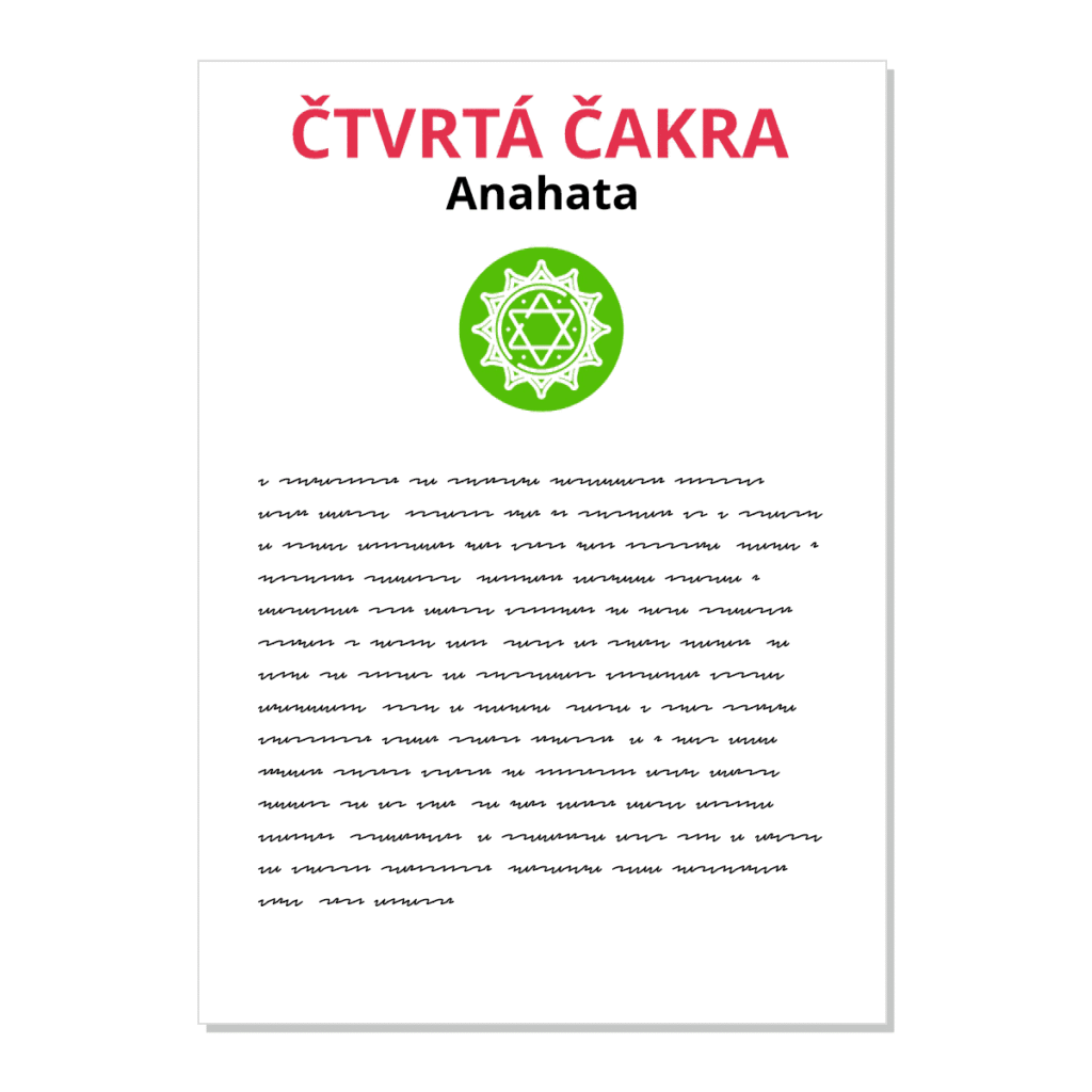 4. čakra - kartička