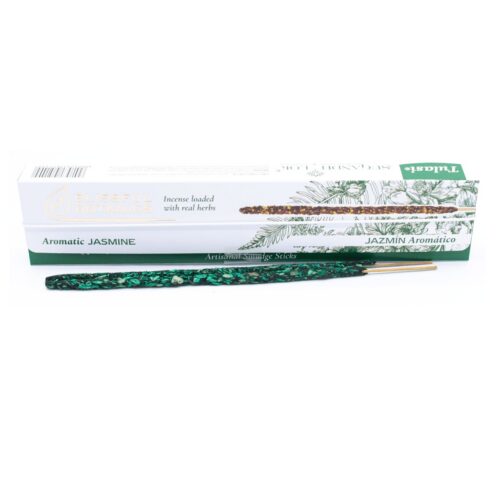 Jasmín - vonné tyčinky Tulasi Blissful Botanics