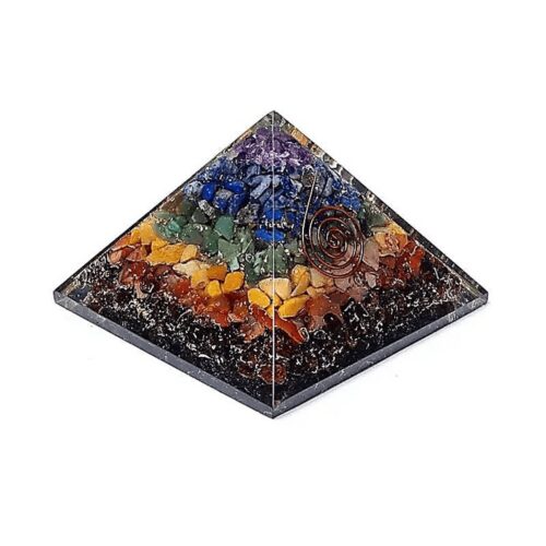 Orgonit - pyramida - 7 čaker