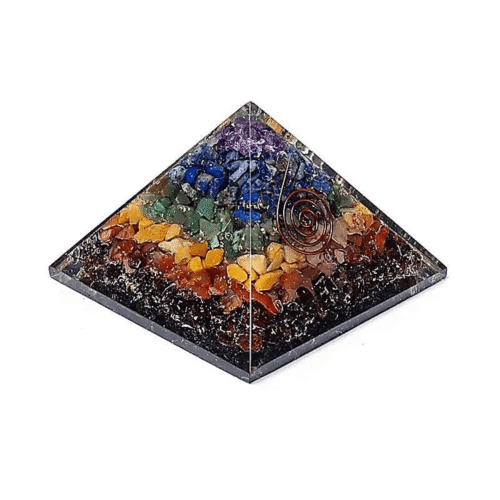 Orgonit - pyramida - 7 čaker