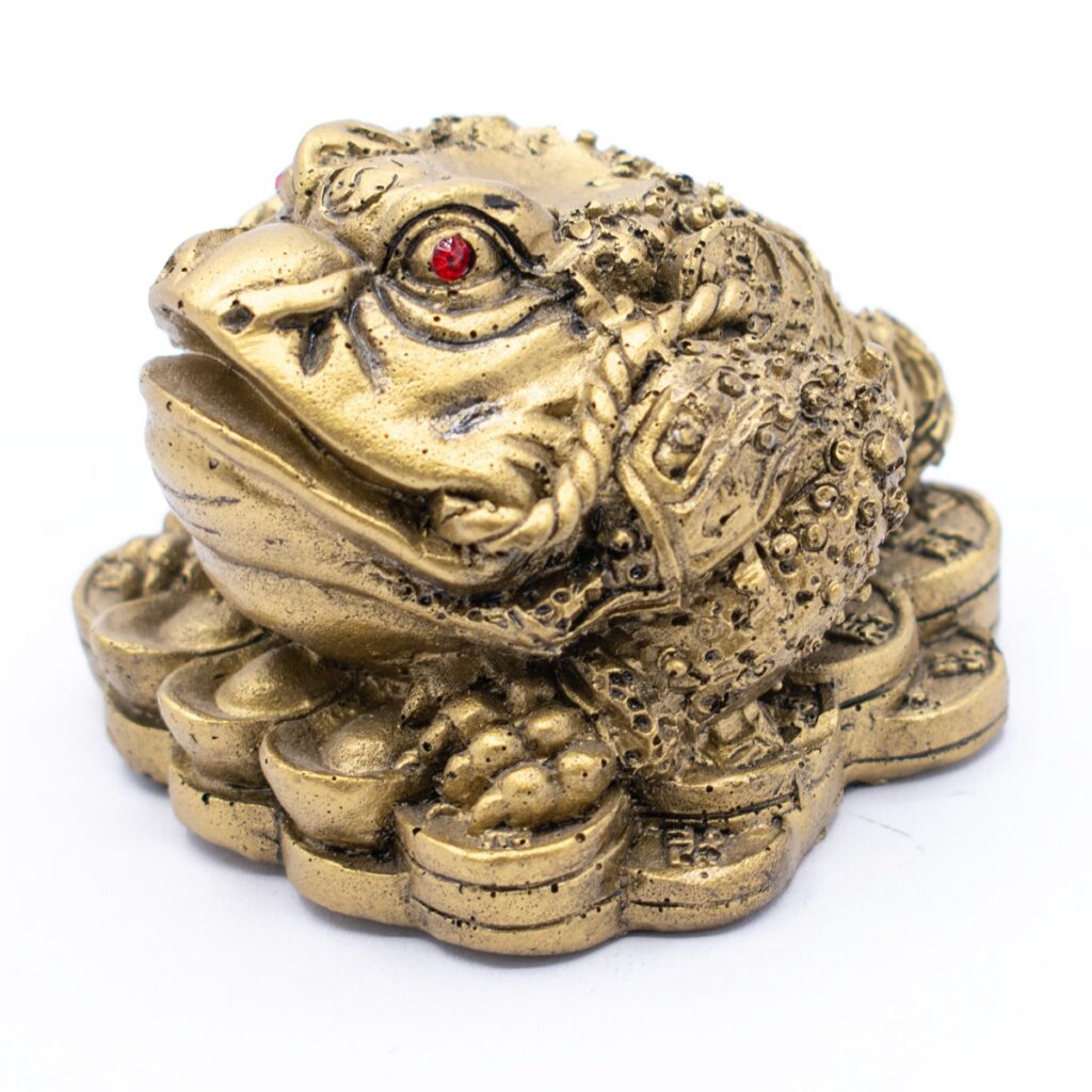 Třínohá žába s perlou - soška Feng shui – VADA VAD353