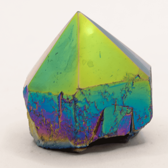 Aqua aura - hrot - broušený kámen AQ48