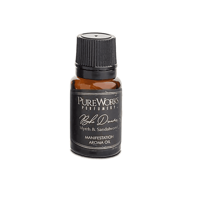 Boho Dreams - myrha a santalové dřevo - vonný olej Pure works