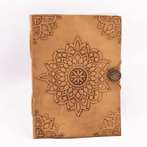 Mandala - kožený zápisník – VADA VAD381